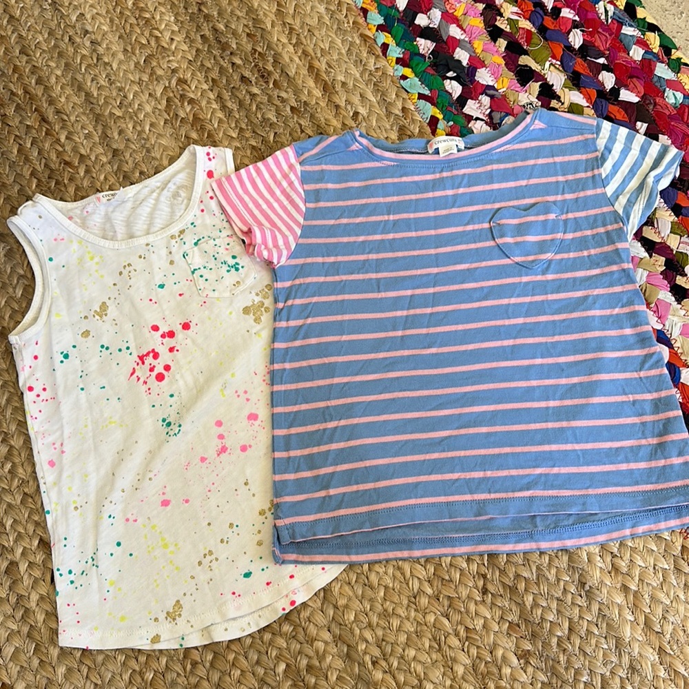 Crewcuts/ J. Crew size 4-5 Girls tops
